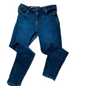 KUT From The Kloth Women's 12 High Rise Ankle Skinny Blue Jeansn 32x28